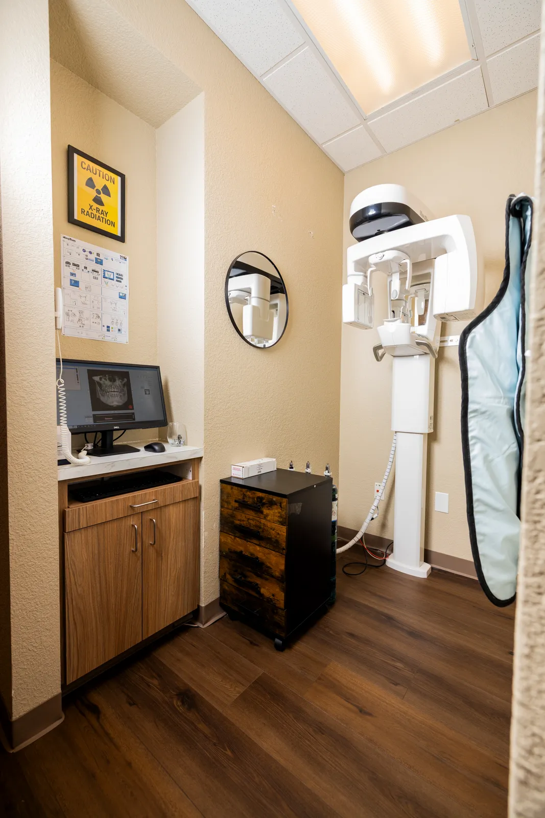 Digital X-ray and CBCT 3D imaging room